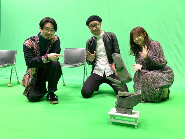 BSフジ『プレスク』 出演時の記録写真